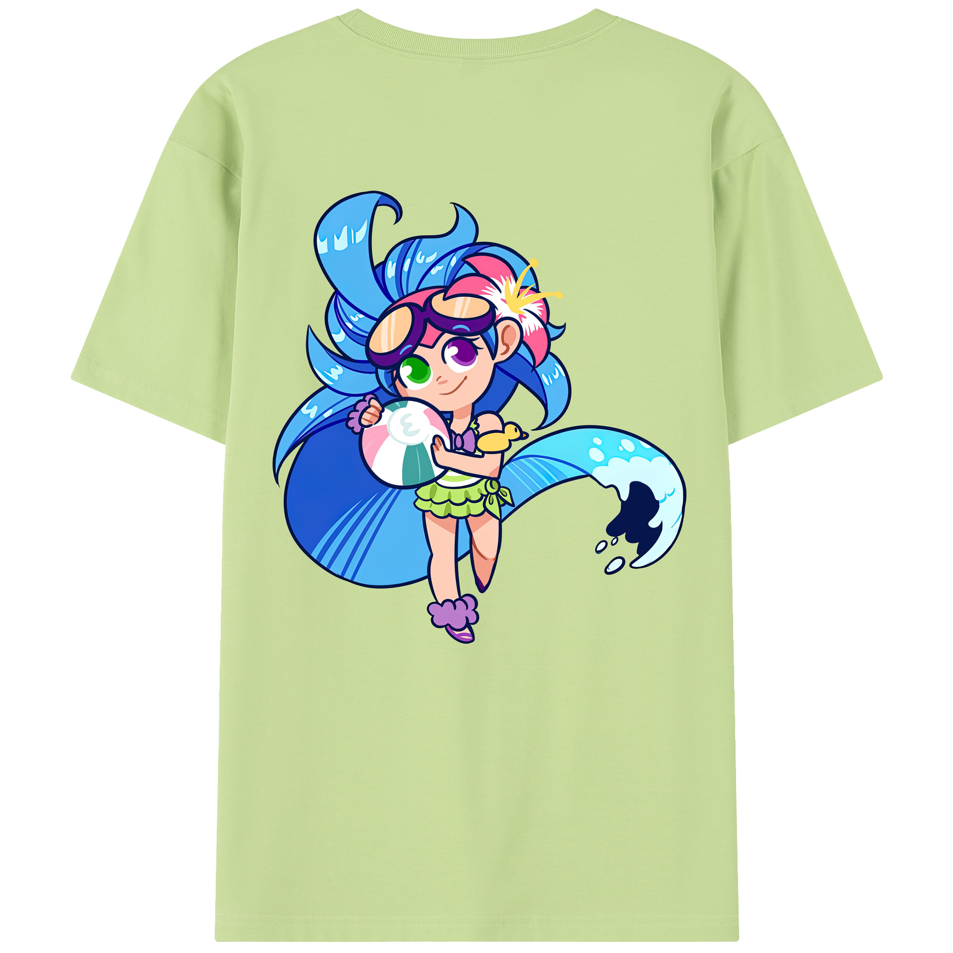 リーグ・オブ・レジェンド League of Legends LOL 綿100％半袖Tシャツ（背面プリント）